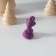 Polystone souvenir "Snake with a coin" mix 2.5x2.5x4 cm