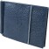 Clutch for bills n/k, 8 cards, jeans color