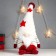 Interior doll "Santa Claus in a red overalls, in a cap with stars" 35x16x14 cm