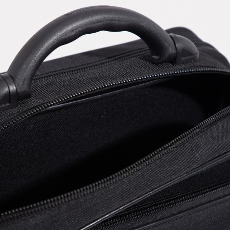 Male bag, rise, black color-6
