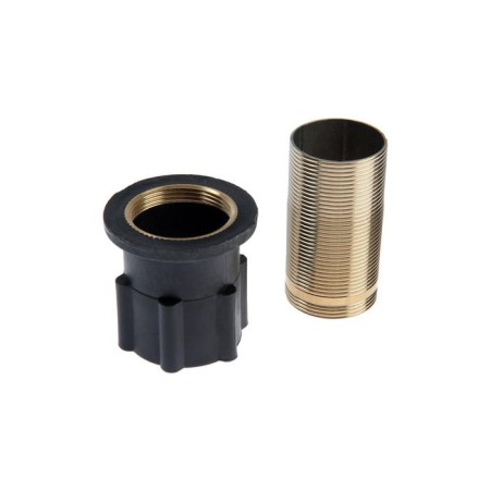 Accoona A9122F shell mixer, 1-crap, silumin, cartridge 35mm, h = 31cm, black-3
