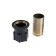 Accoona A9122F shell mixer, 1-crap, silumin, cartridge 35mm, h = 31cm, black