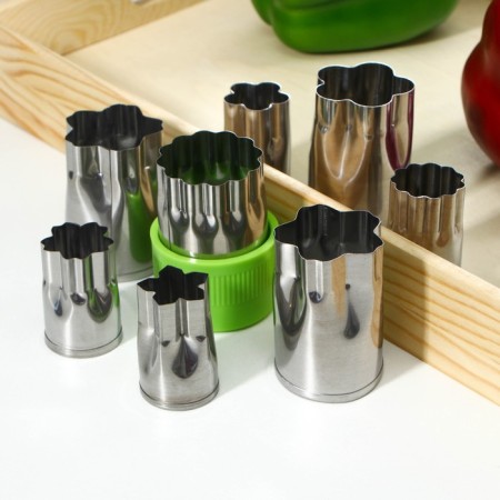 A set of vegetable surgery "Taste", 8 objects, color mix