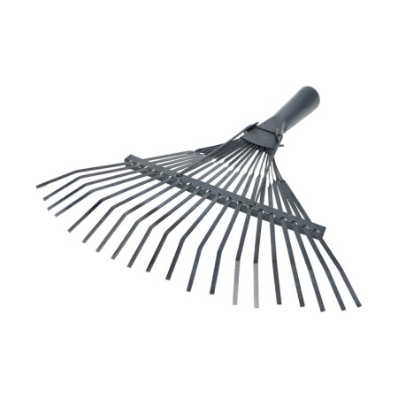 Lobbish rakes, lamellar, 20 teeth, metal, without a handle, tiles 30 mm-4