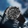 Men's wrist watches, D-4.3 cm, waterproof