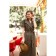 Dress Dress with a belt included, size 42
