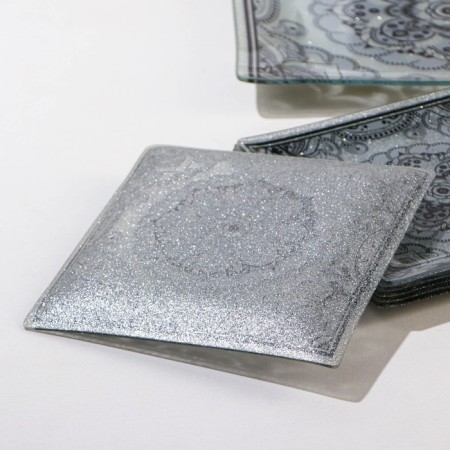 Table set, 7 items: 30 × 30 cm - 1 pc, 18 × 18 cm - 6 pcs-2