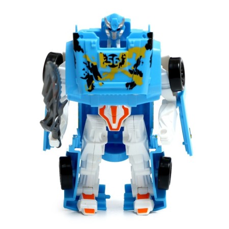 Robot "Mechanical Warrior", transforms, color mix-11