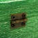 Casket wood "chest" green 8x8x12 cm