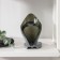 Soap dish of the Dolyana "Drop", 18 × 9 × 12.5 cm, black color