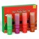 A set of lip balms (aloe vera, coconut milk, strawberries, grapes)