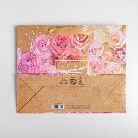 Package Gift Crafts, Packaging, "Congratulations", 22 x 17.5 x 8 cm-3