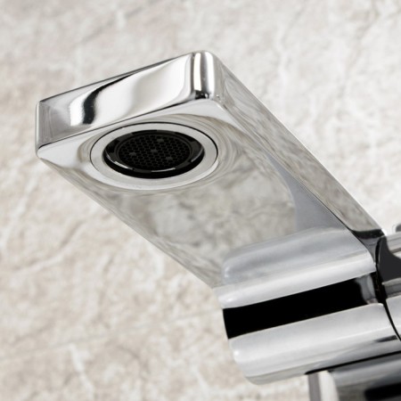 Wasserkraft alme 1510 shell mixer, single -leaf, pour 197 mm, chrome-2