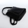 Women's backpack made of artificial leather with lightning, 4 pockets, black color