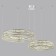 The base of the ceiling Odeon Light. Panta, LED, 50x220 mm, chromium color