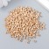 Wooden beads 4 mm., Hole 1.5 mm. 10 gr. (400 - 440 pcs.)