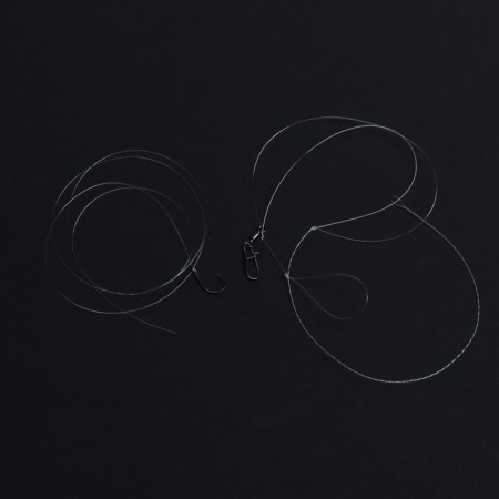 Feeder equipment X-Feeder asymmetric loop, 0.28 mm, carbine No. 6, hook No. 8, 60 g-1