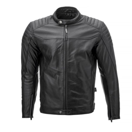 Leather jacket Moteq rider, male, size s, black-1