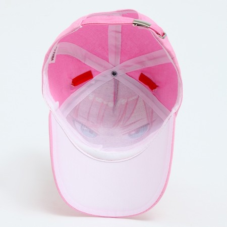 Baby cap for the girl "Devil" anime with hairpins, rr 52-54 5-7 years old-8