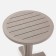 Set of garden furniture "Provence": table round diameter 65 cm + 2 chairs, mokko