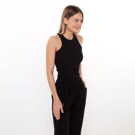 T -shirt female, black color, size 46-2