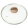 Glass cover Panairo Wood, Soft-Touch pen, with a lid, D = 24 cm