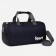 Sports bag with lightning, long belt, black/blue color