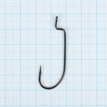 Offset hooks Yugana o’haughnessy worm, No. 2/0, 4 pcs.-1
