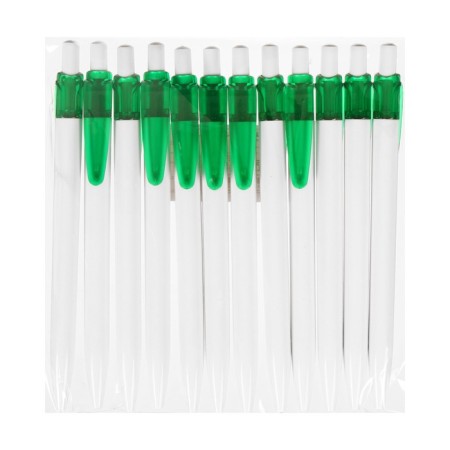 Automatic ballpoint handle, 0.5 mm, blue rod, white case-3