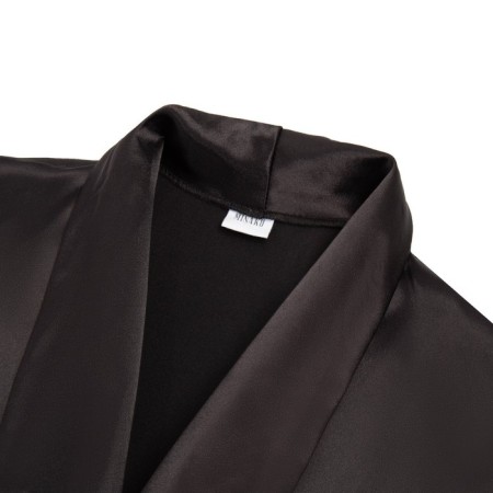 Women's robe minku: Light Touch Black color, river 42-7