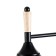 Svetogor Luke "Way" 3x60W E27 Black 59.5x59.5x38.5cm