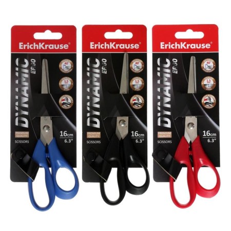 Scissors Erichkrause Dynamic, 16 cm, mix-6