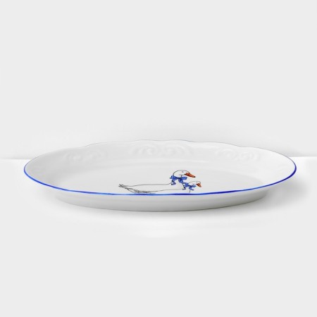 Service Porcelain table "Geese", 48 items-12
