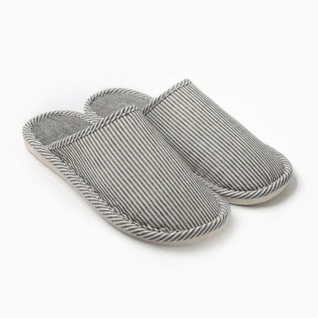 Male slippers, size 42-43, gray color-12