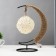 Nightlight 16824/1 LED from batteries 2AA Black 17x10x28 cm Risalux