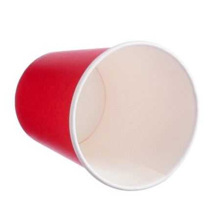 Paper glass "red" 250 ml, diameter 80 mm-1