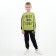 Svitshot for a boy, light color, height 140 cm