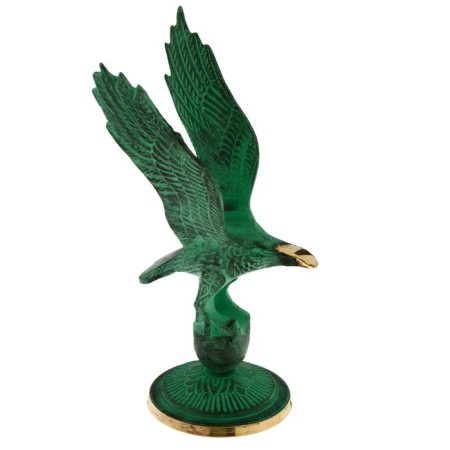 Souvenir "Steppe Eagle" Brass 5.5x5.5x15 cm-3