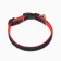 Collar "jeans", red lining, 24-34 x 1.5 cm