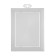 Revisionine Luke "RVS", 150 x 200 mm, plastic, white
