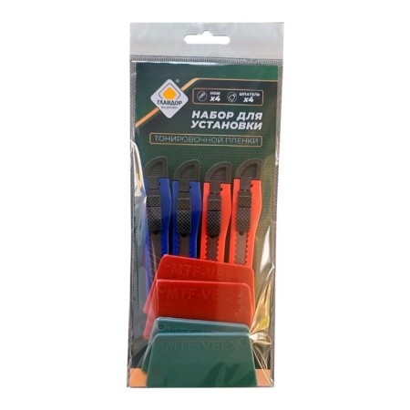 Set for installing the Tyno film "Glavdor", 4 knives, 4 spatulas-10