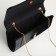 Female bag on a magnet, black color