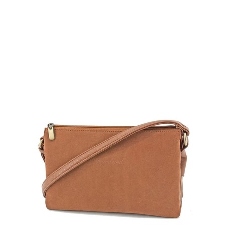 B2721 Bag Cross-Bodi, lightning department, light brown color 17x26x6cm-1