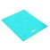 Polyethylene package with a cut handle, turquoise 50-60 cm, 70 μm