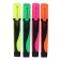 A set of markers-textbooks, 4 colors, 4.0 mm, triangular, rubberized housing