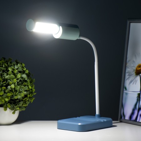 Lancer table lamp LED 3.5W USB AKB Sine-Lazurnaya 11x15x45 cm Risalux-3