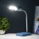 Lancer table lamp LED 3.5W USB AKB Sine-Lazurnaya 11x15x45 cm Risalux