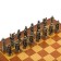 Souvenir chess "Knights", h King-7 cm, pawns-6 cm. D-2 cm, 36 x 36 cm