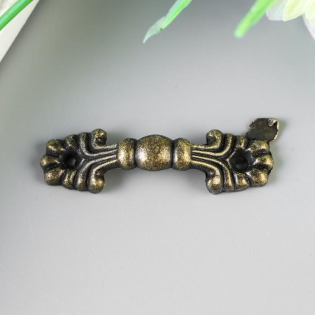 Handle for the casket Metal "Classic" Bronze 4.2x1.3 cm