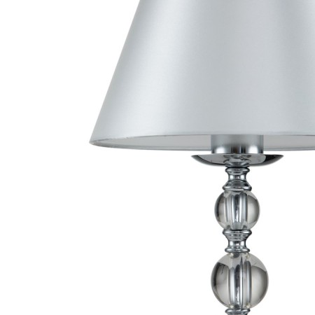 Luminaire desktop Indigo, 13011/1t Chrome. 1x60W, E27, 250x250x440 mm, white color-2